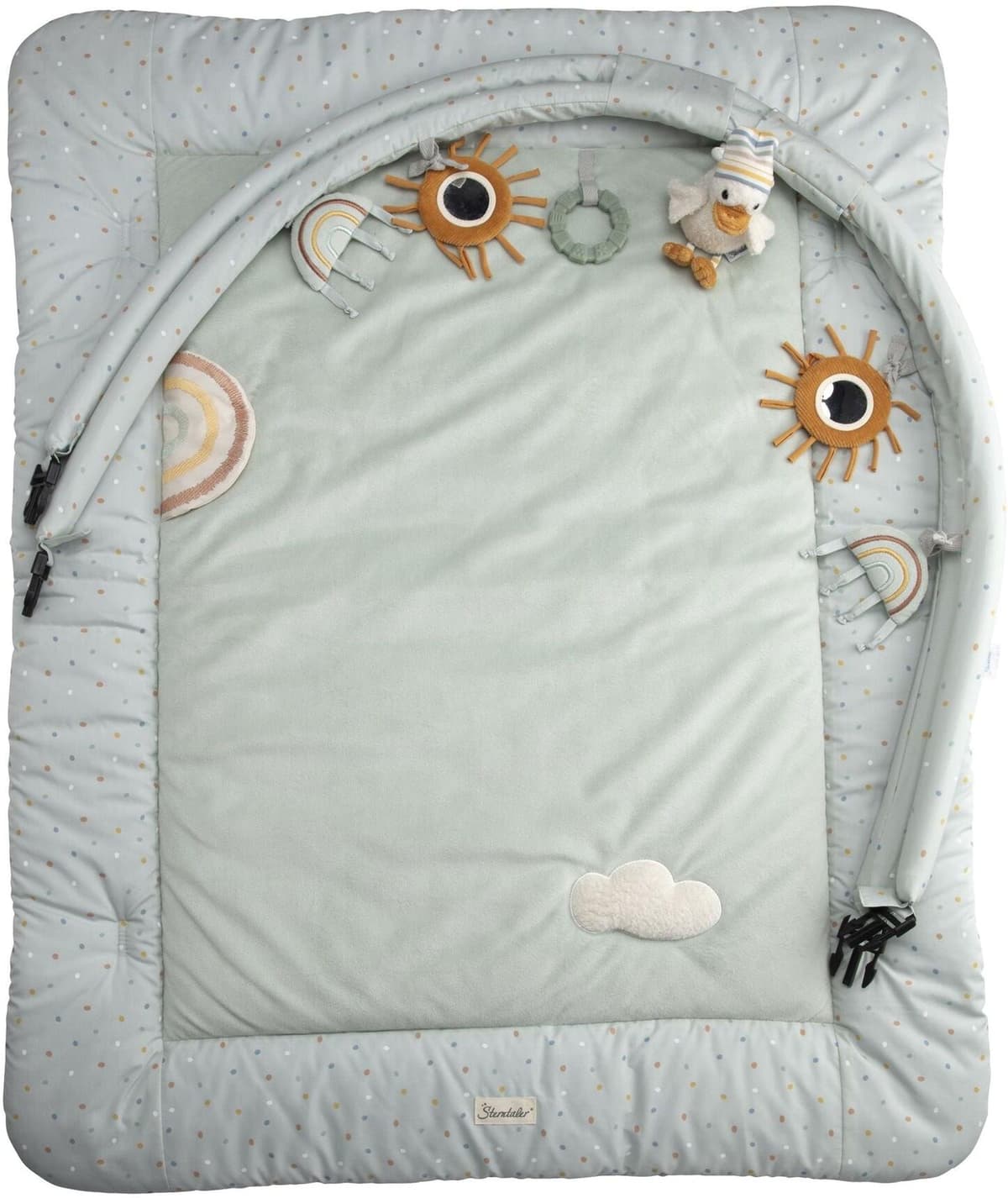 Spielbogen STERNTALER "Edda 100 x 80 cm", Baby, grün (mint), Spielbögen Spielbogen mint Einheitsgröße