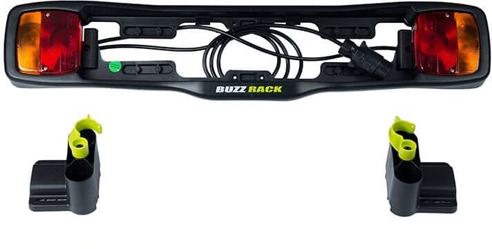 Buzz Rack lámpatábla, kiegészítő lámpa kerékpártartóra
