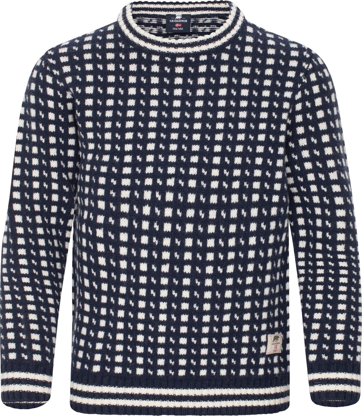 Gridarmor Juniors' Classic Wool Sweater Navy Blazer, 110/116