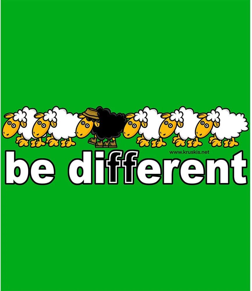 Kruskis Camiseta De Manga Corta Be Different Trekk Green M