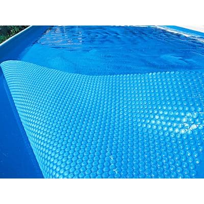 Solarabdeckplane MY POOL BWT, blau, B:737cm L:360cm, Polyethylen (PE), Planen, für Ovalformbecken, in versch. Größen