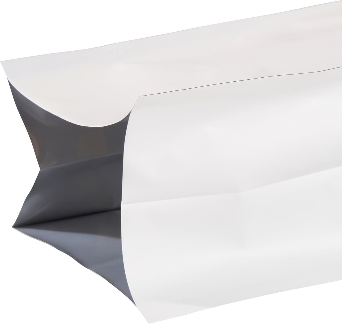 SPRINTIS 1000 Unidades - Bolsa de café con válvula, blanca 290 x 120 mm, OPP, aluminio, PE, blanco