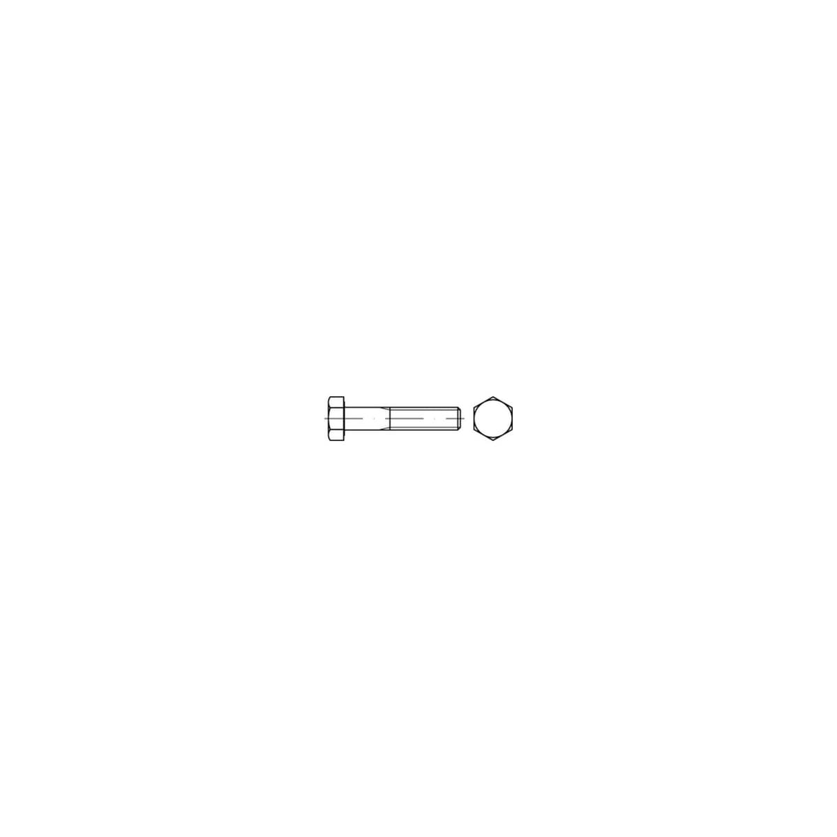 ASME B 18.2.1 Sechskantschraube UNC 5/8x4 1/2" Stahl 8.8 blank" ; Industrial Quality Supplies (839318040580114)