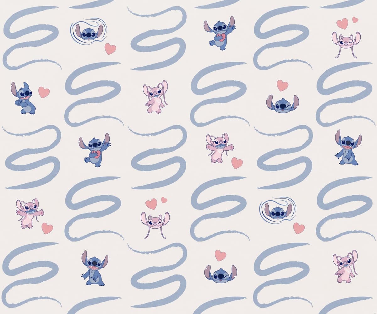 Fototapete KOMAR "Digitaldruck Vlies - Lilo und Stitch Be Kind - Grösse 300 x 250 cm", bunt (bedruckt), Rollen: 1, Vlies, Tapeten, Fototapete, Kinderzimmer bedruckt Rollen: 1