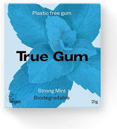 True Gum Tyggegummi   Sterk Mynte
