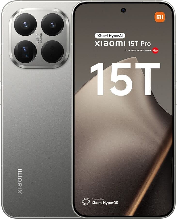 Xiaomi Smartphone 15T Pro 5G 6.83" 12GB/256GB Dual SIM (Gris)