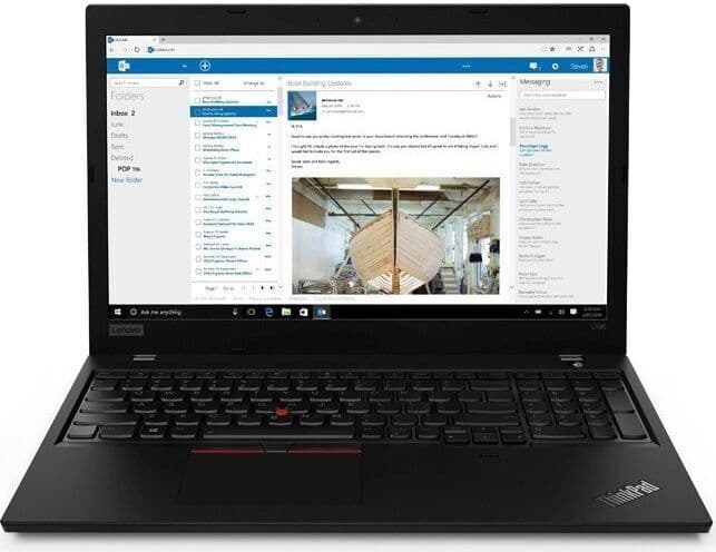 IBM ThinkPad L590   i5-8265U   15.6"   16 GB   256 GB SSD   czarny   Win 11 Pro   DE - Refurbished
