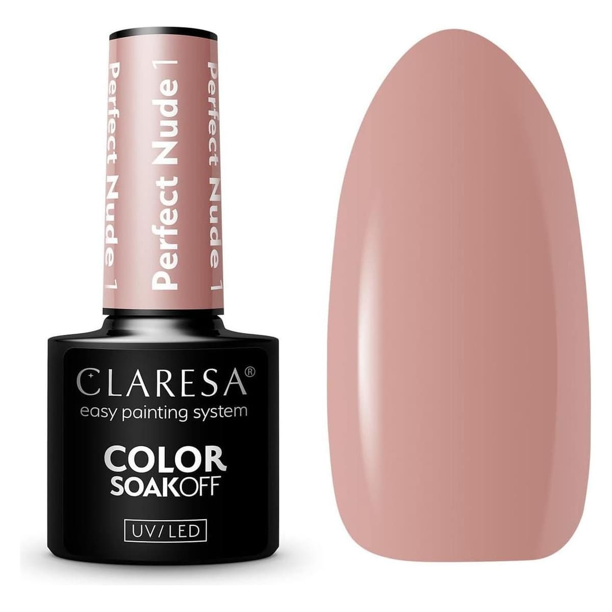 Claresa 01 Perfekter Nude UV-Nagellack 5ml (Beige) (44150465)