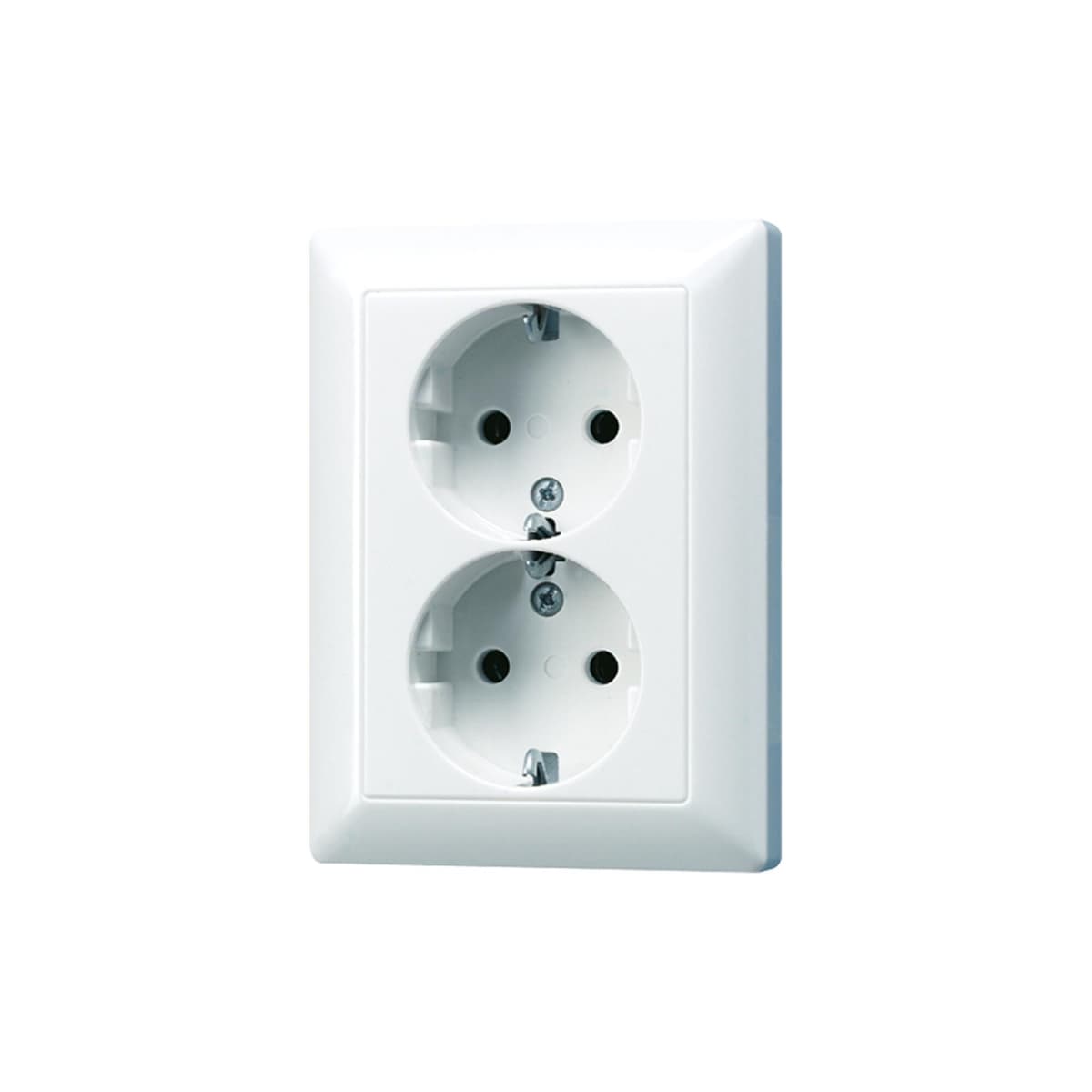 Jung SCHUKO-Steckdose aws 16A 250V 2-fach AS 5020 KIU WW (AS5020KIUWW)