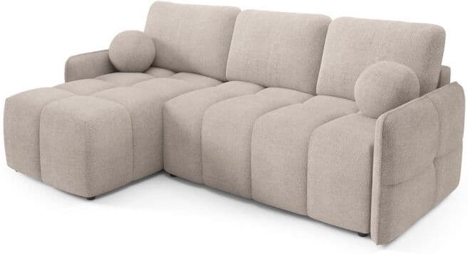 Grand Meble Narożnik Z Funkcją Spania Moon   Lewostronny   Abriamo 03   Outlet
