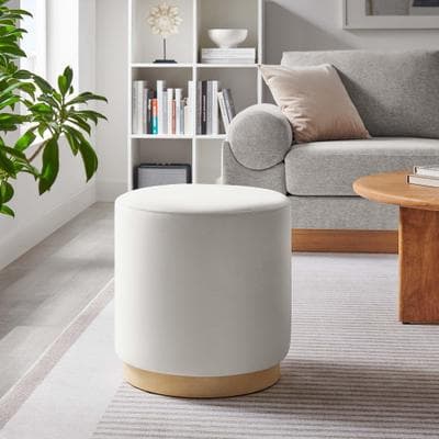 Modway Tilden Performance Velvet Upholstered Ottoman