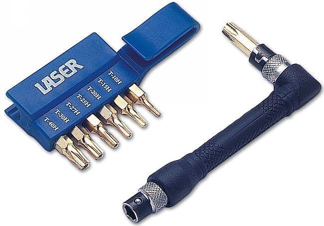 HERRAMIENTAS Juego De Puntas Torx Inviolables