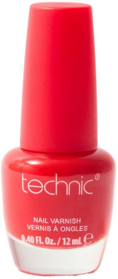 TECHNIC Nail Polish Pillar Box - 12 Ml. Neglelakk Negler Skjønnhet