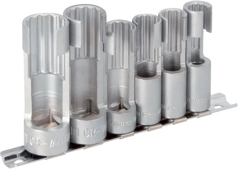 Bahco Juego De 6 Vasos Acanalados Multicolor One Size
