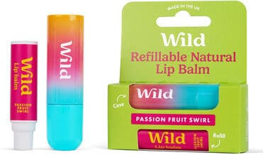 Wild Refillable Natural Lip Balm Passion Fruit Swirl 4,5 gr