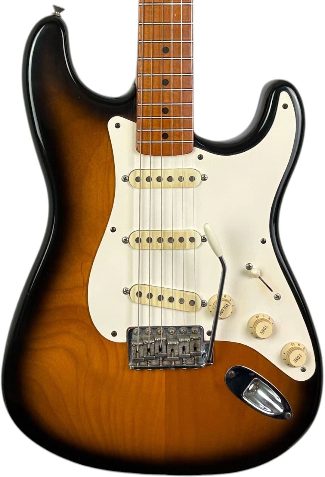 Fender American Vintage 57 Reissue Stratocaster 1996 - Sunburst   Sunburst - Refurbished