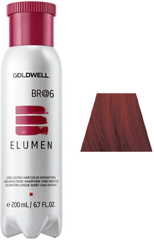 Goldwell Elumen long lasting hair color oxidant free #BR@6