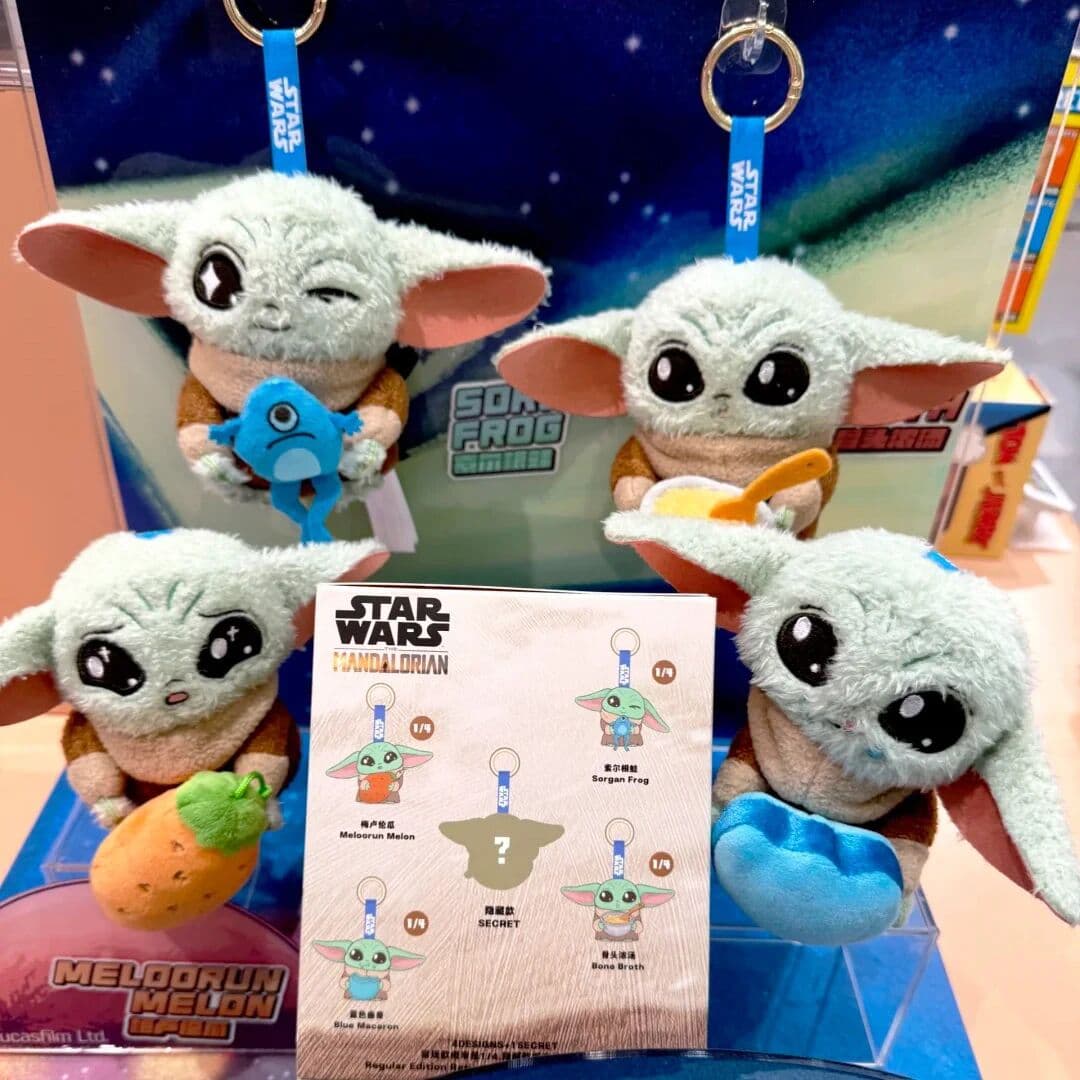 Original 52TOYS Star Wars Grogu Full Belly Planet Series Plush Blind Box Desk decoration items Cute bag pendants popular dolls