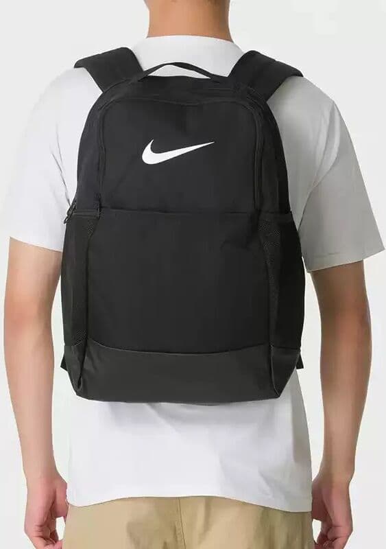 Nike Unisex Large Capacity Backpack Sports Laptop Travel Bag for Teen Middle High School Students DH7709‑010‑1