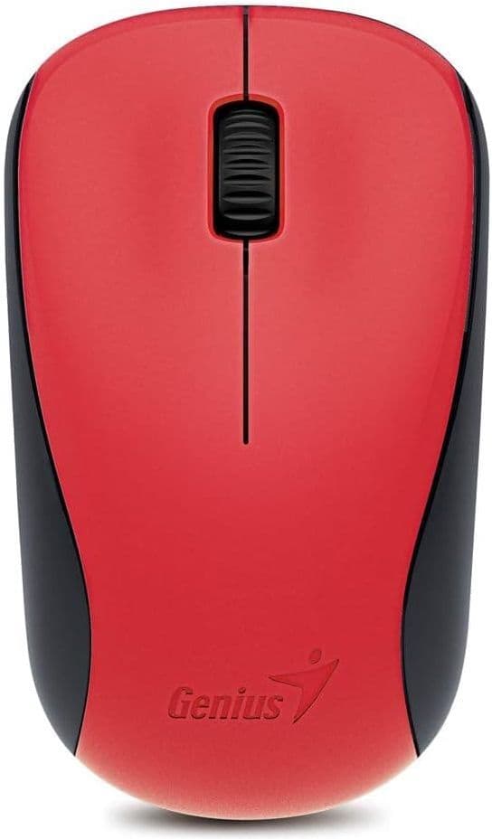 Genius NX 7000 Wireless Mouse 1200 DPI; 2.4 GHz - Blue-Eye Sensor - Red, New