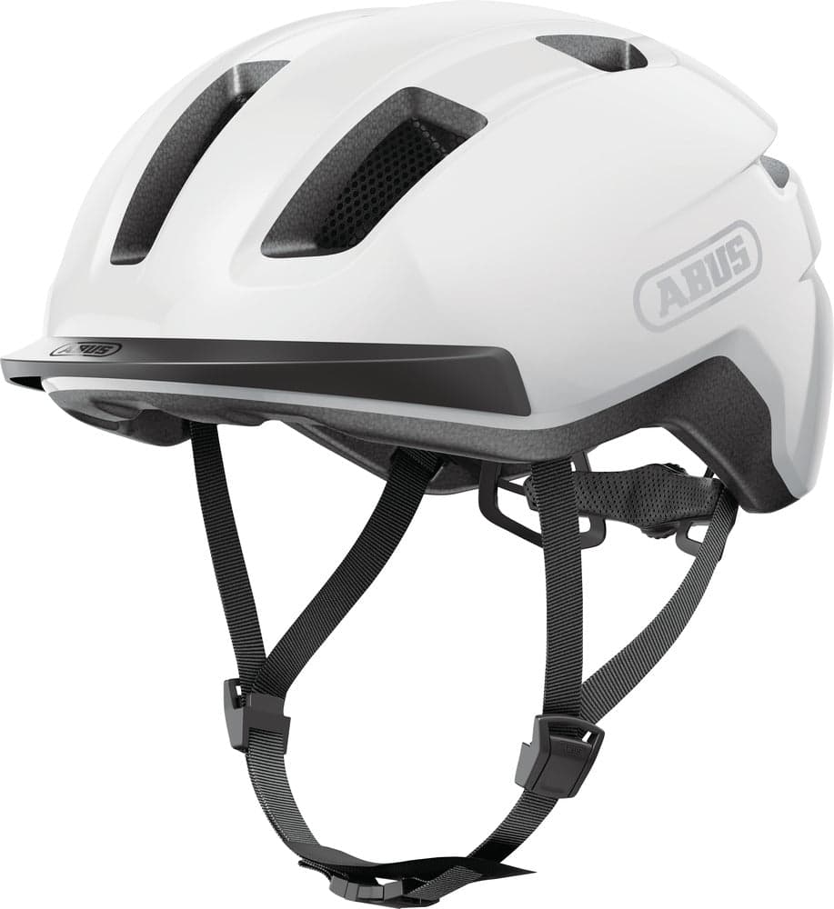 Abus Purl-Y I Shiny White - Cykelhjelm - Medium (54-58 Cm)