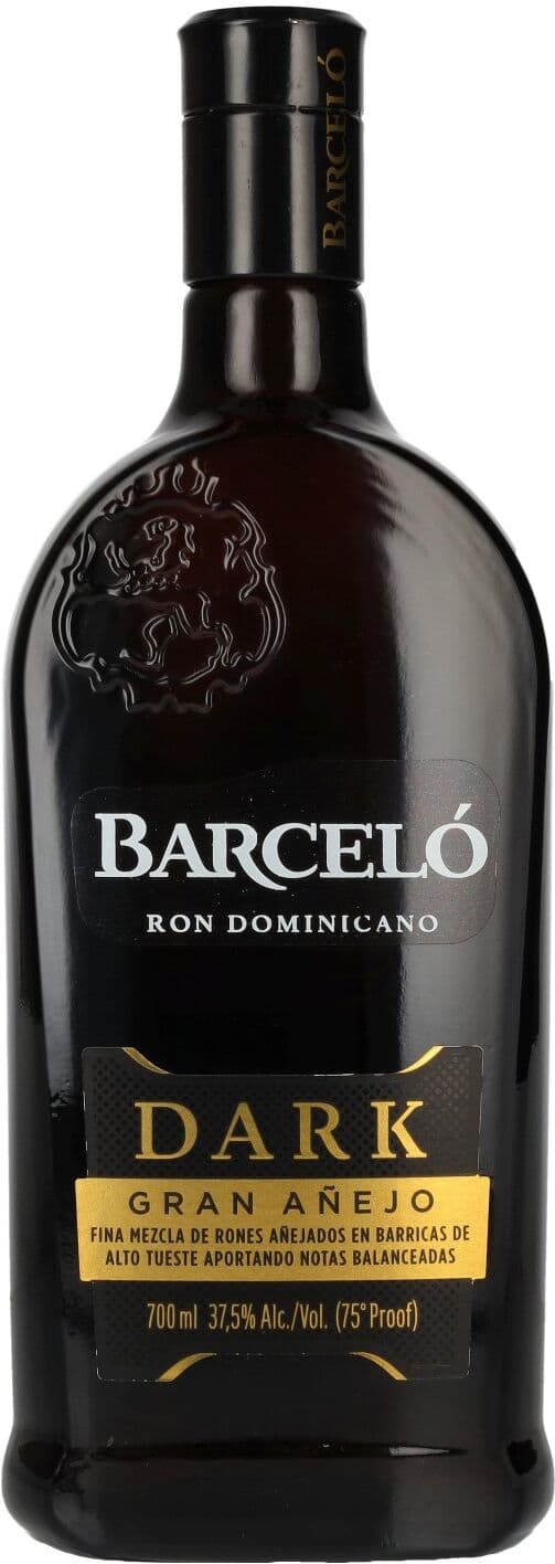Barceló Rum Barceló Dark Gran Añejo Ron Dominicano 37,5% Vol. 0,7l