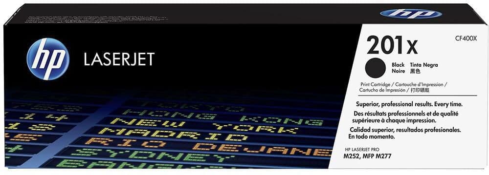 HP Toner CF400X 201X 2,8K Svart