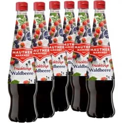 6 × Mautner Markhof Sirup Waldbeere