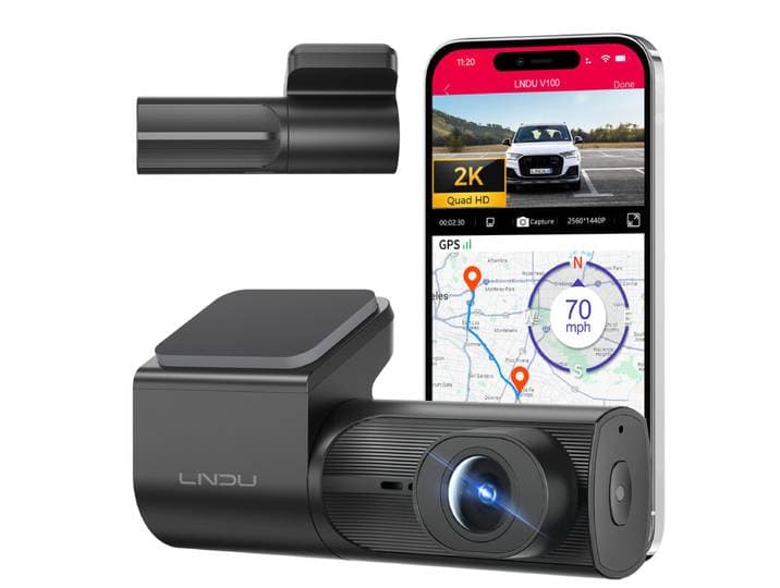 LNDU V100 1 Kanaal Dashcam Zonder Scherm