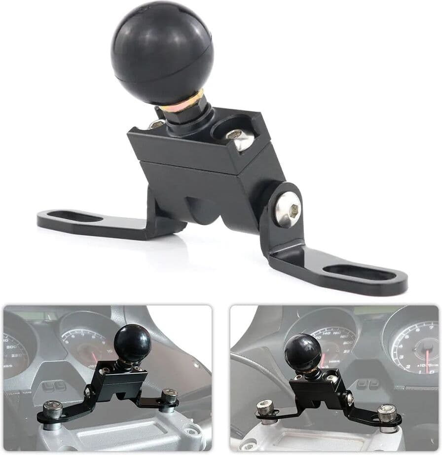 Xracingmoto For YAMAHA MT01 MT-09 MT10 FZ1 FZ6 FZ8 TDM900V-Max XV 750/535 Virago XVS1100/950 Motorcycle GPS Handlebar Clamp Navigation Mount