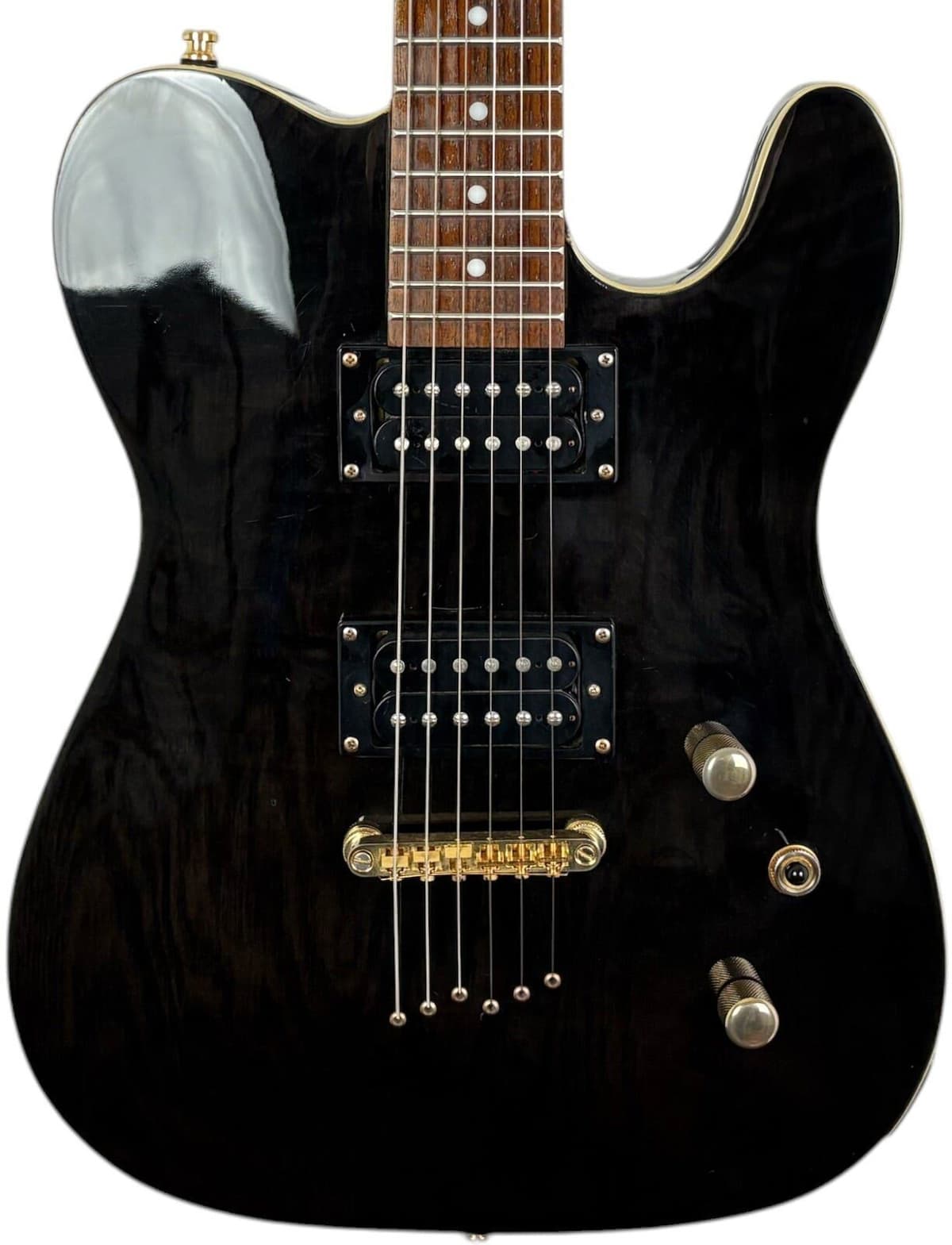 Harley Benton hybrydowy Telecaster   czarna - Refurbished