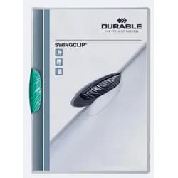 DURABLE Klemmhefter Swingclip DIN A4 dunkelgrün