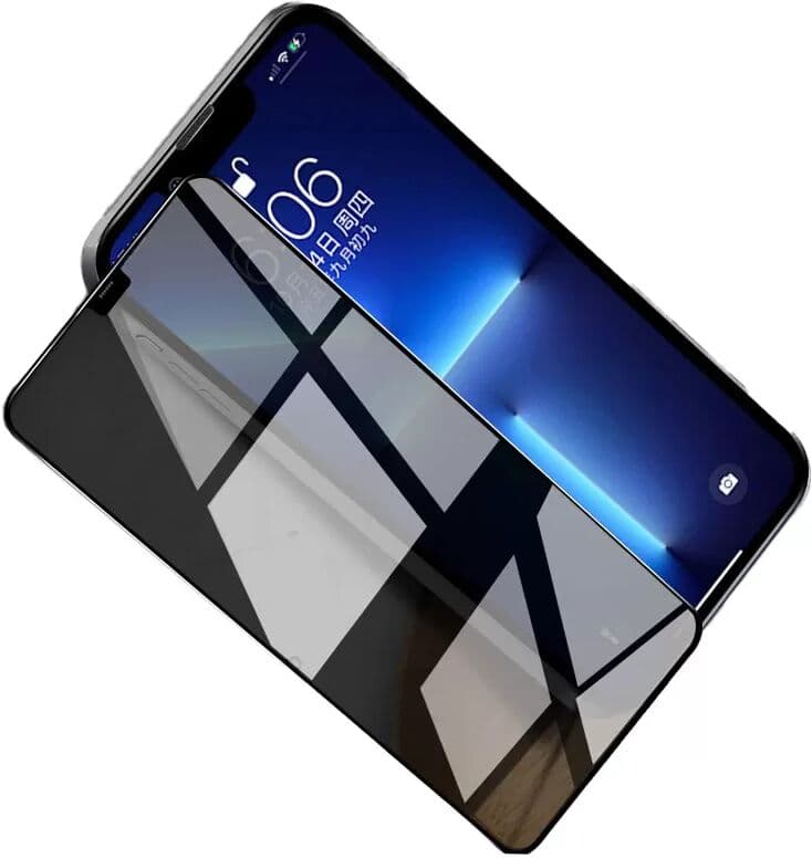 INF Pack de 3 protections d'écran de confidentialité pour iPhone - Verre trempé iPhone 13 Pro max