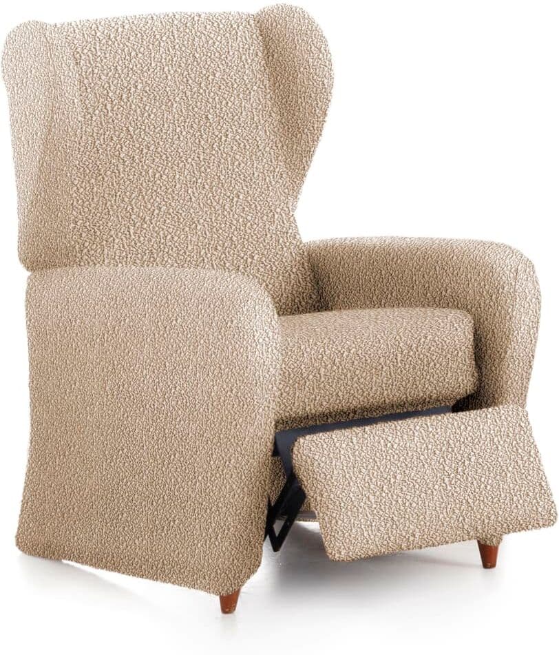 Eysa Funda de sillón relax elástica beige 60 - 85 cm