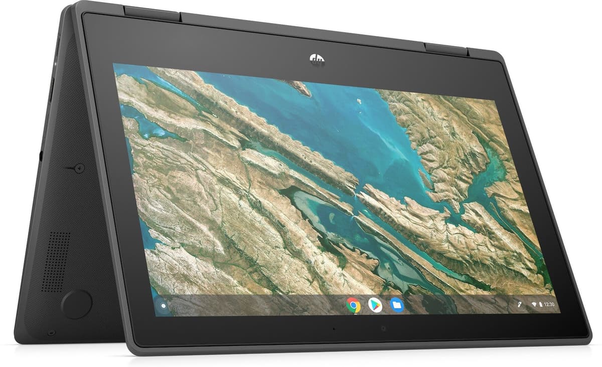 HP Chromebook x360 11 G3 EE 11.6" Touch 4GB 32GB Grå (beg med små märken skärm och små bucklor)