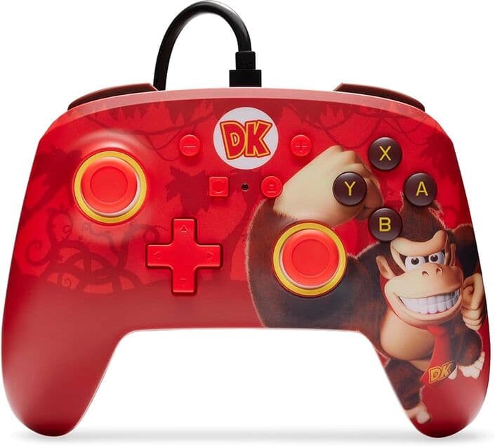 PowerA Enhanced vezetékes kontroller - Donkey Kong Flex Nintendo Switch