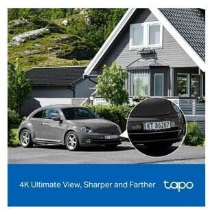 TP-Link Tapo C660 Kit 4k Solcelle Sikkerhedskamera