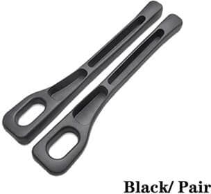 ModernMart Car Seat Gap Filler 2 Pack Universal Drop Stop For Console   Blocks Phones, Keys & Coins From Falling black