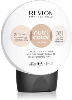 Revlon Professional Nutri Color Filters Toning máscara nutritiva com cor para uso profissional 931 240 ml. Nutri Color Filters Toning