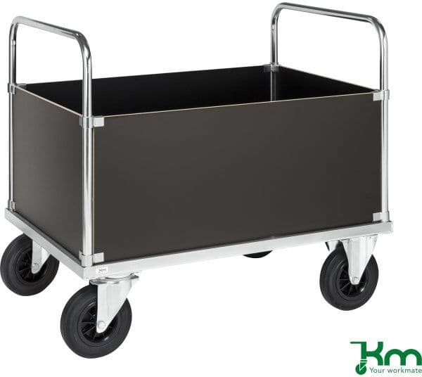 Kongamek Flexi 630 M/4 Høje Sider, 120x80x90, Stål/laminat