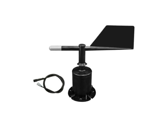 Drei Tassen Wetterstation Windgeschwindigkeitssensor überwacht 360 °)(Polycarbonate wind sensor 0-10v output)
