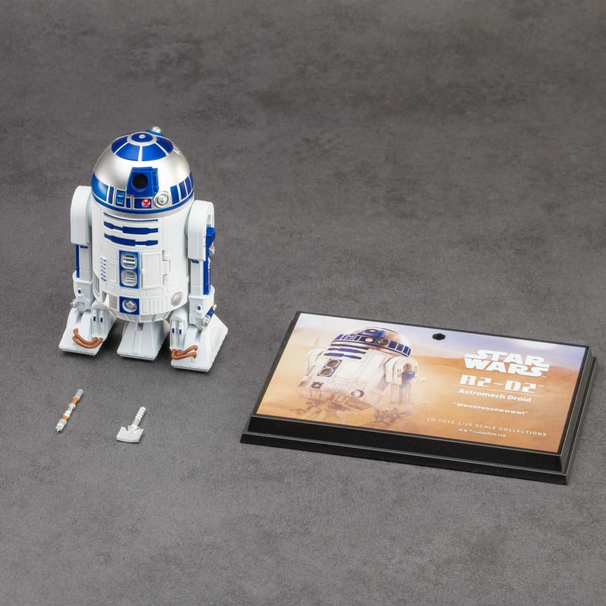 ZDTDS In Stock Original ZD Toy 1/10 Star Wars R2-D2 Darth Vader Stormtrooper Grogu Luke Sky Walker Action Figure Collection Toys