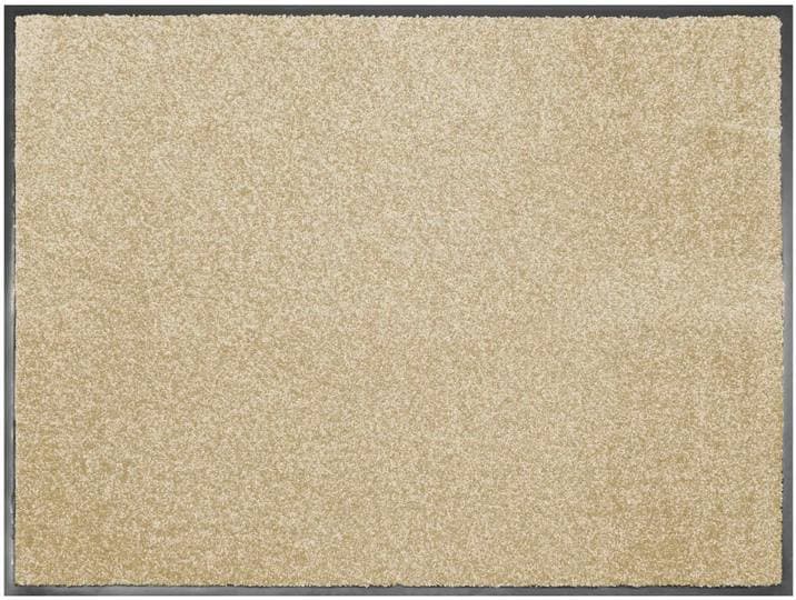 Fussmatte CLEAN, Made in Belgium , beige (creme), B:40cm H:8,5mm L:60cm, Polyamid, PRIMAFLOR-IDEEN IN TEXTIL, Teppiche, Fussmatte, Schmutzfangmatte, grosse Farbauswahl, waschbar