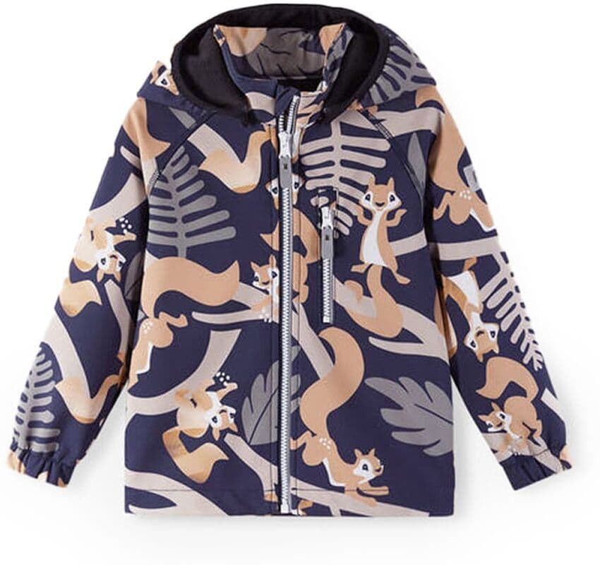 Reima Vantti -softshell-takki (lapset) - Fox Navy, 110cm