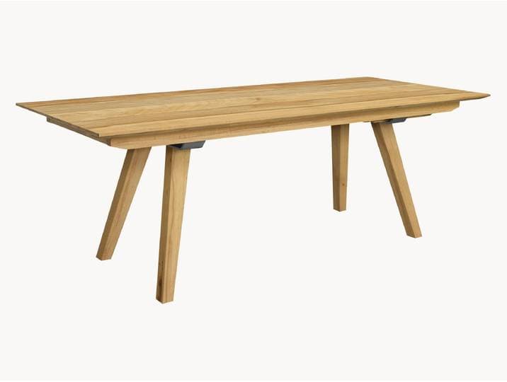Tisch Junta - ohne Auszug - 100x160 cm - Wildeiche