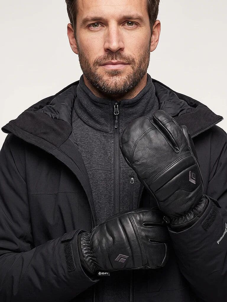 BLACK DIAMOND Handschuhe Spark Fingers BD.DRY schwarz   XL B
