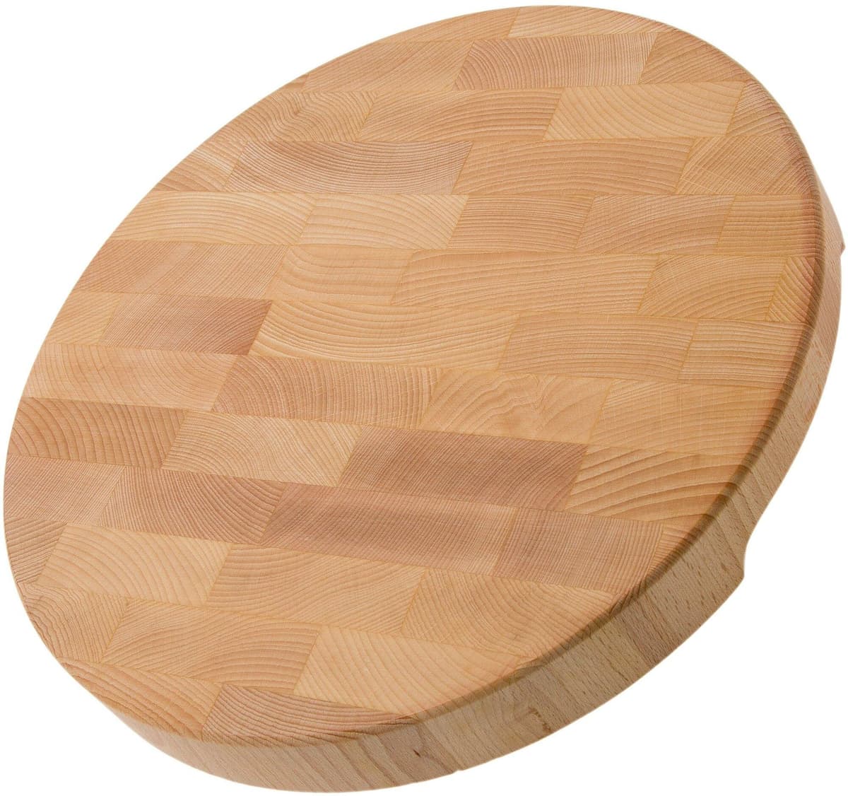 Il Cucinino tábua de cortar redonda de bétula grão final, 35 cm