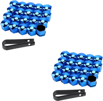 Inspire Essentials BoltGuard Wheel Nut Bolt Head Cover Caps Protective Set f 21mm