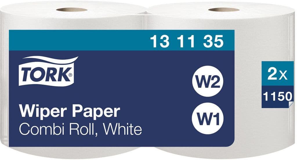 TORK Industritorkrulle Advanced W1/2 vit
