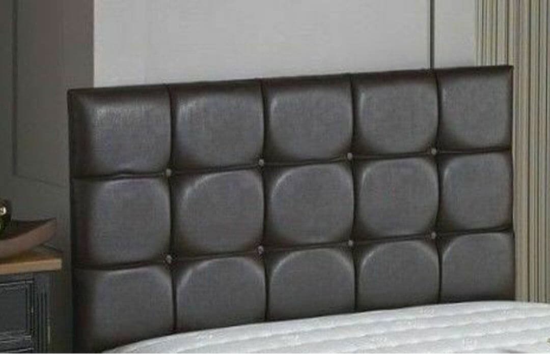 17 Stories Kable Upholstered Headboard Grey Super King (6')
